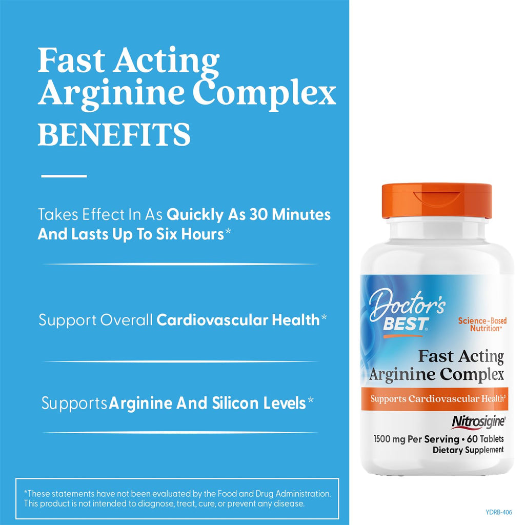 Arginine Complex 1500 mg 60 Tablets O42148
