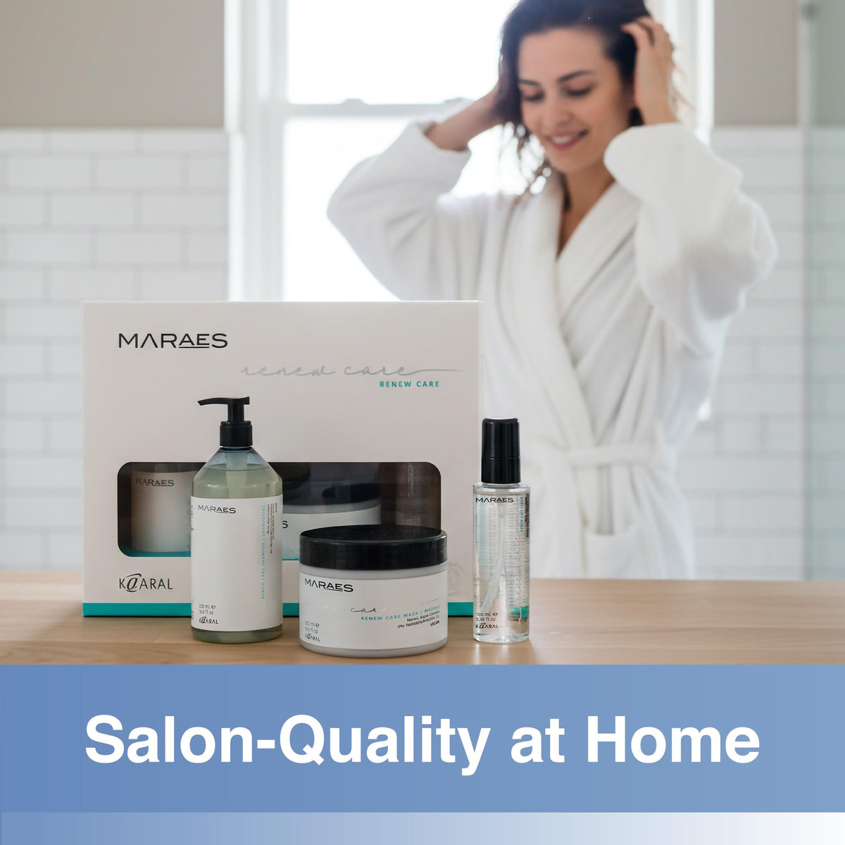 Vegan Shampoo, Mask & Serum 3-Piece Set C896606