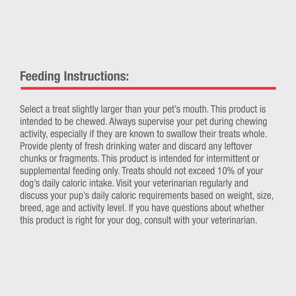 Rawhide-Free Dog Treats With Real Protein, 50 Count X24281
