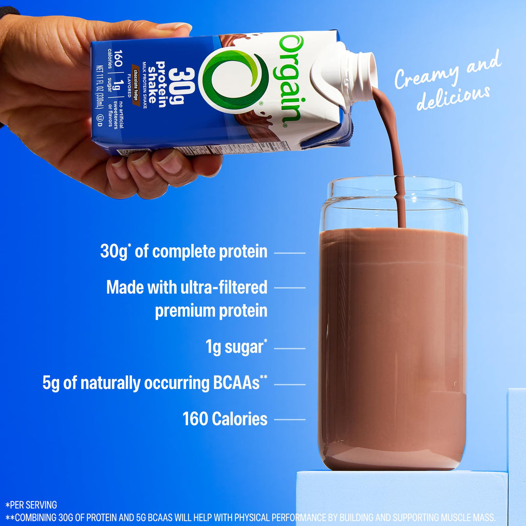 Chocolate High Protein Dairy Shake 11 oz 12pk I8700