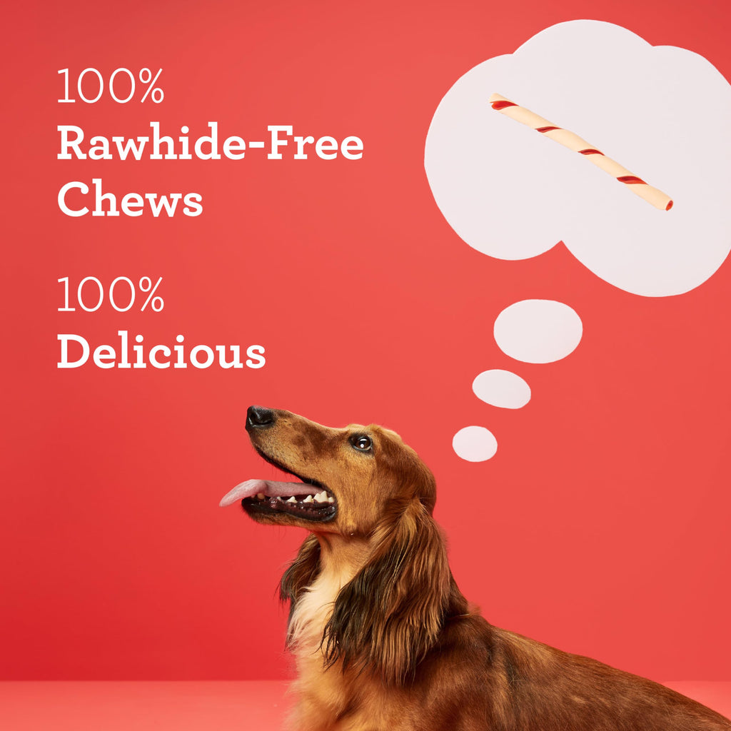 Rawhide-Free Dog Treats With Real Protein, 50 Count X24281