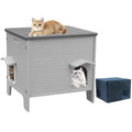 Insulated Outdoor Weatherproof Plastic Cat House K393624