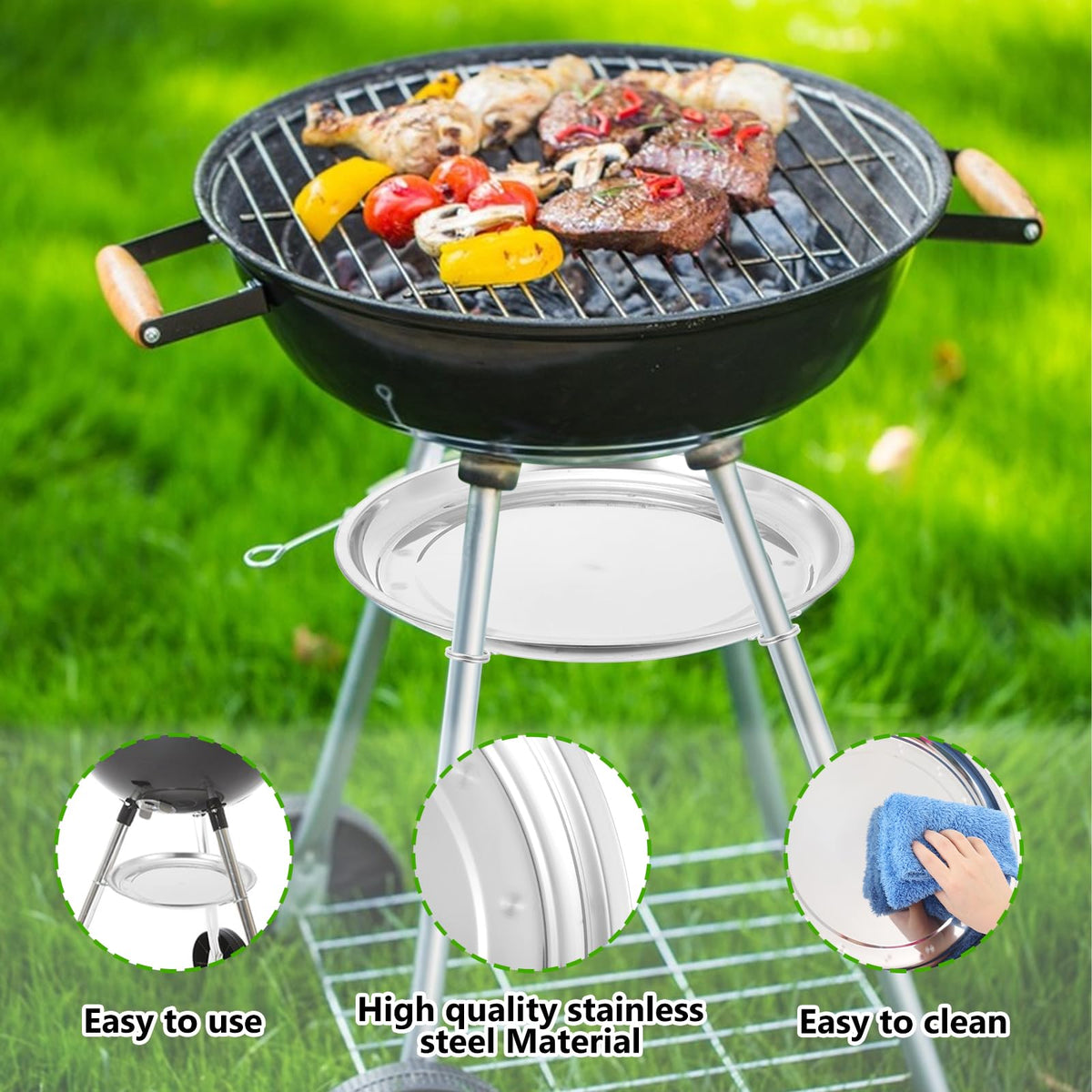 Charcoal Grill Ash Catcher Pan I651244