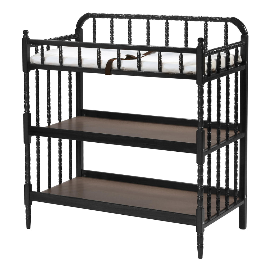 Changing Table with Pad in Ebony T9182