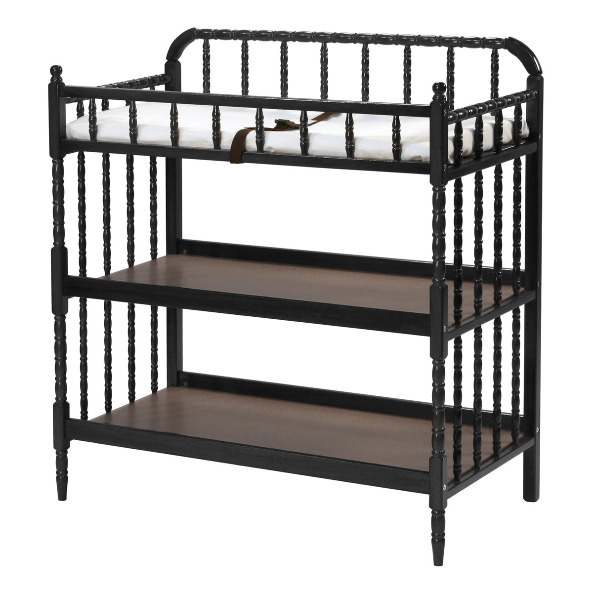 Changing Table with Pad in Ebony T9182