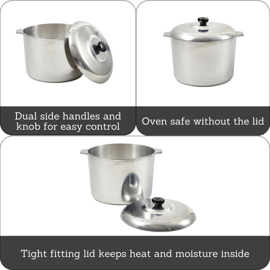 Heavy Duty Aluminum Stock Pot 14 Quart N760694