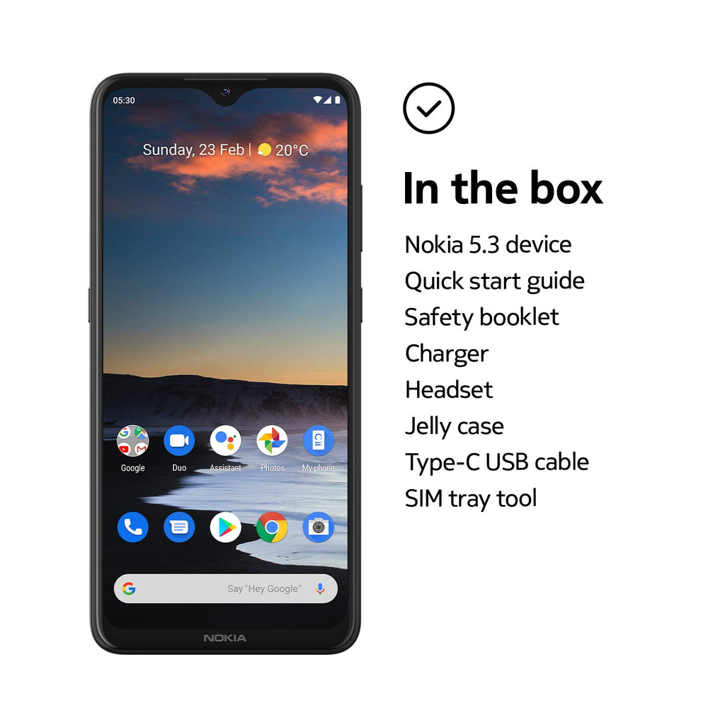 Unlocked Smartphone 4/64GB Charcoal P196682