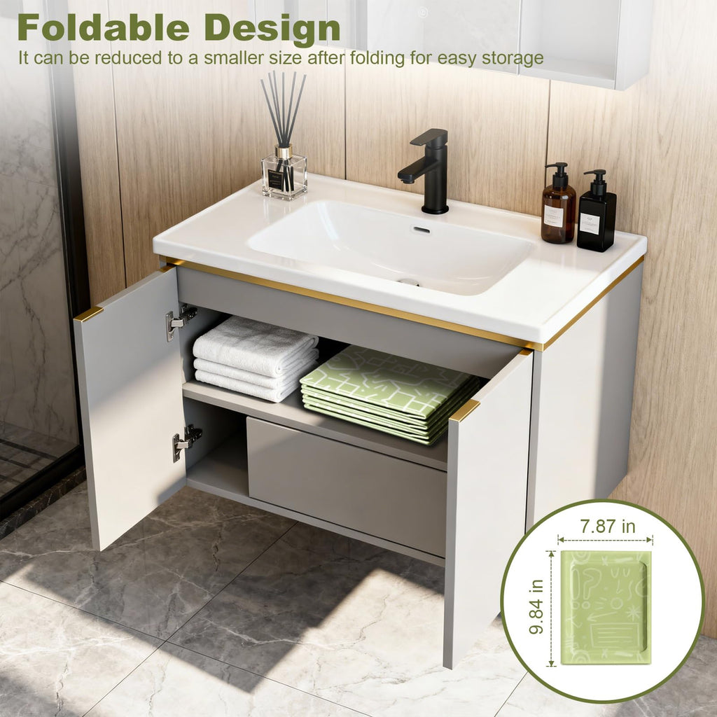 Foldable Dog Bathtub with Side Drain Plug A64038