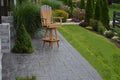 Cedar Adirondack Swivel Bar Chair with Arms X902