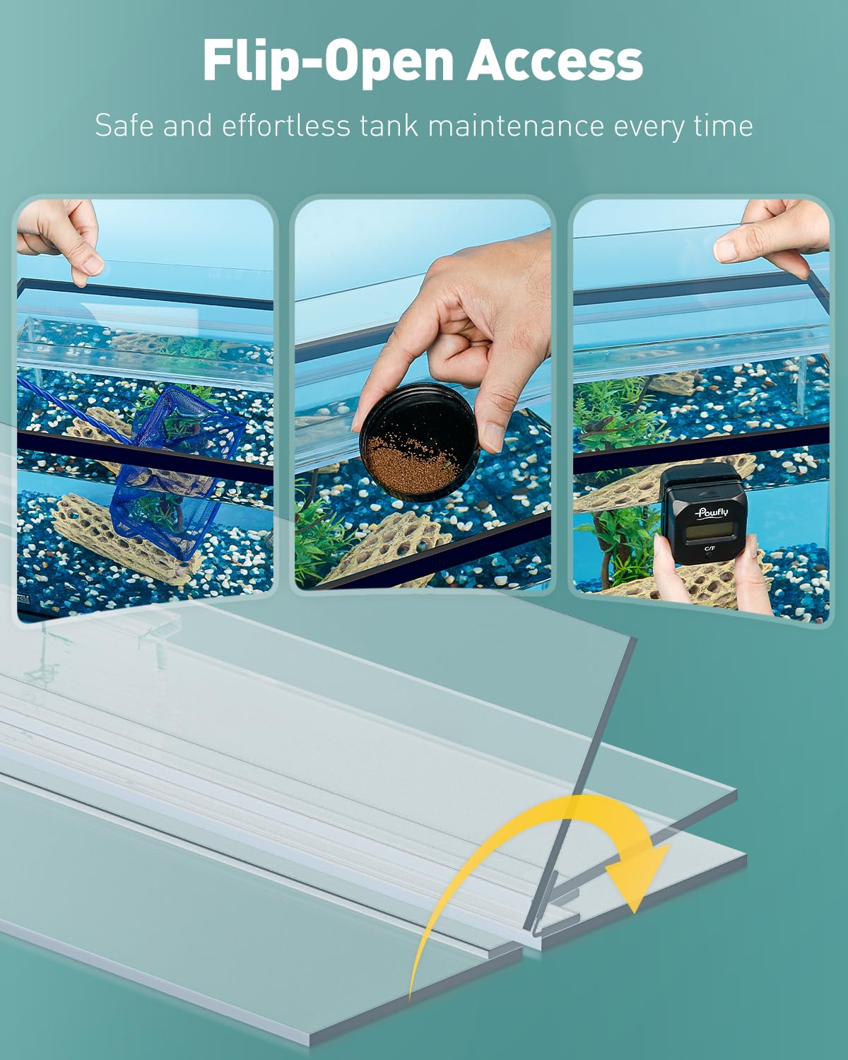 10 Gallon Clear Polycarbonate Aquarium Lid R520429