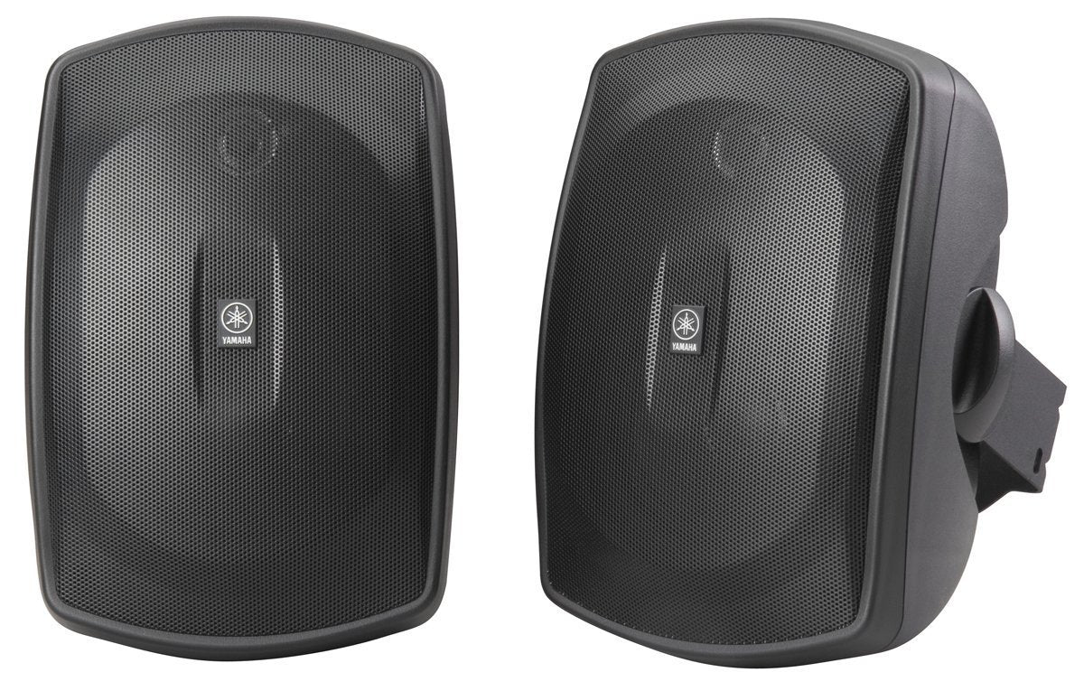 2-Way Indoor/Outdoor Speakers Pair Black G39103