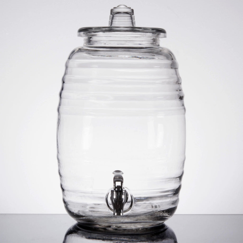 2.5 Gallon Glass Beverage Dispenser C1073