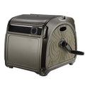 Metal Hose Reel Box, Heavy Duty Garden Hose Storage Reel, 150ft 5/8" Hose Capacity, Green K828