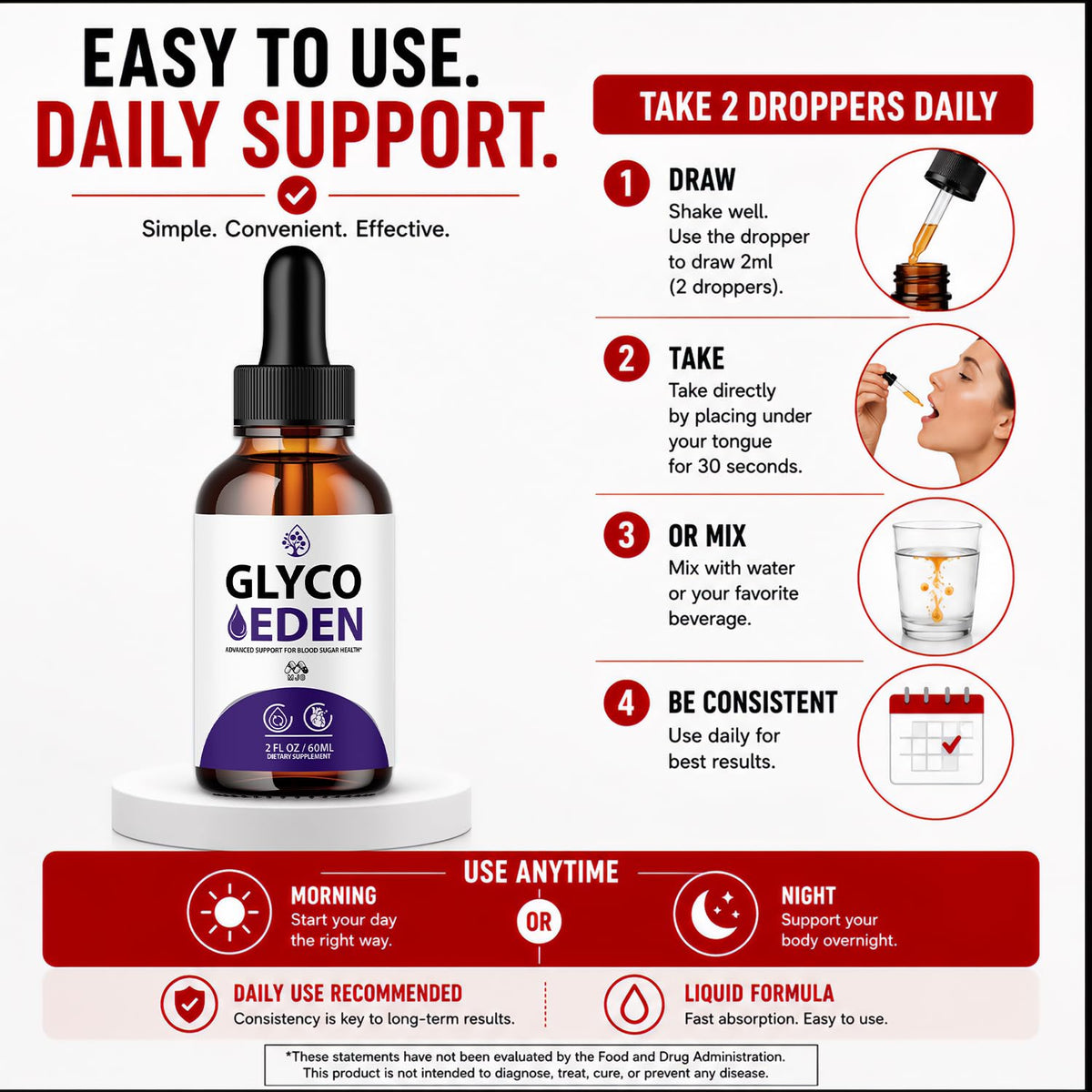 Glyco Eden Drops 2-Pack G982