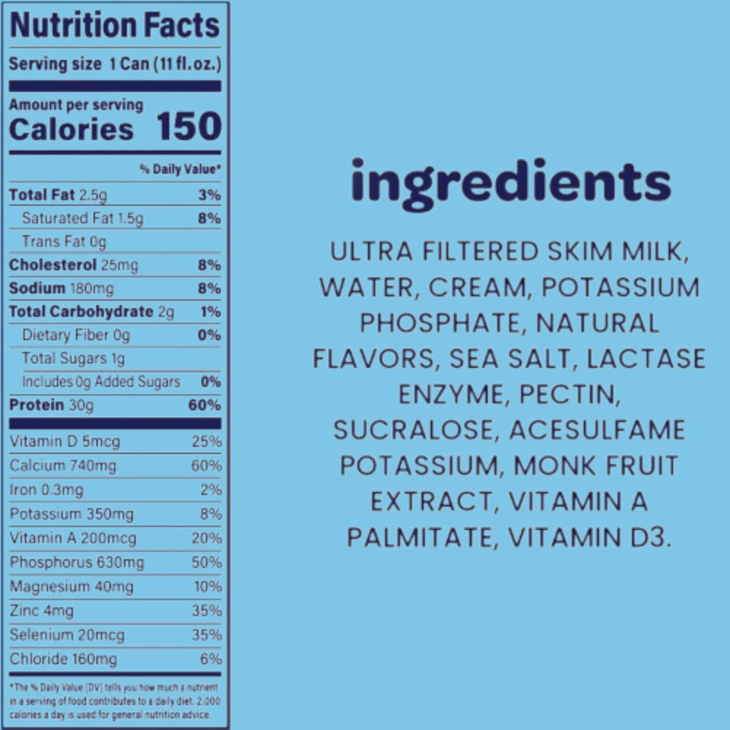 Protein Shake Variety Pack 30g Protein 12 Pack H938