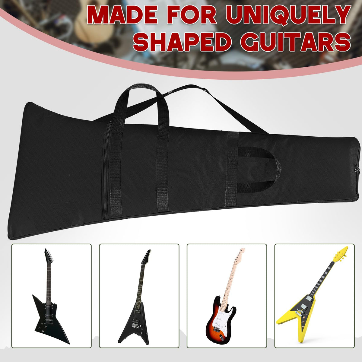 Foam Padded Guitar Gig Bag K641