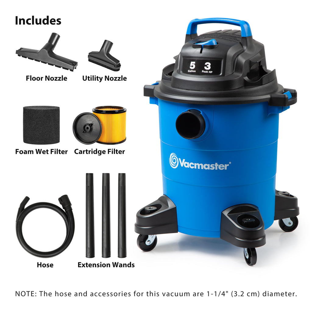 5-Gal Wet/Dry Vacuum F3545