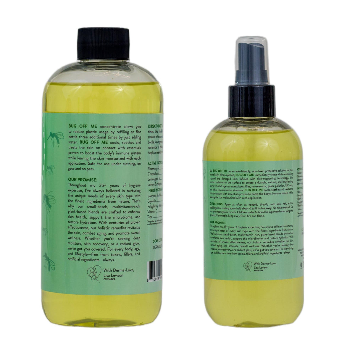 Mosquito and Insect Repelling Body Spray Refill Kit E626