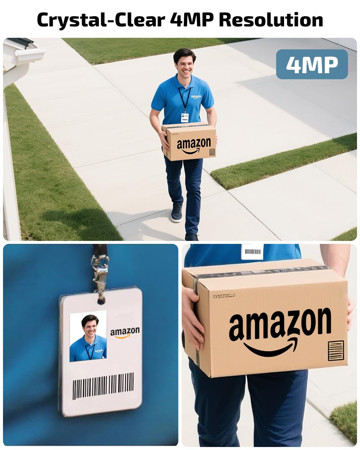 Solar Powered Wireless Security Camera System K22733