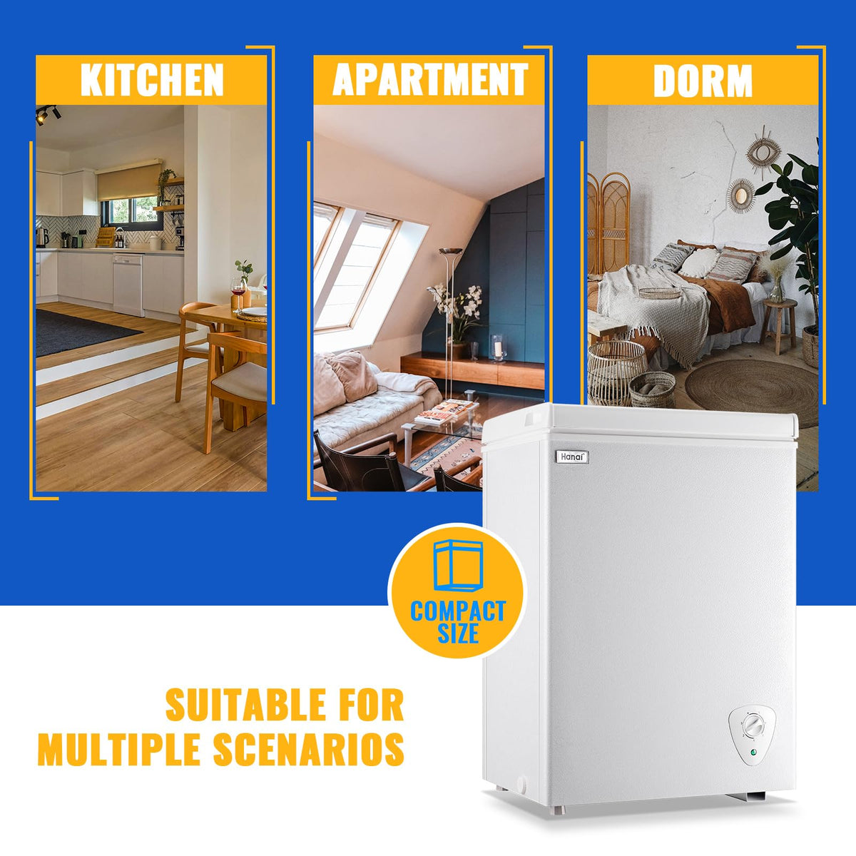 White 3.5 Cu.Ft Chest Freezer M806262