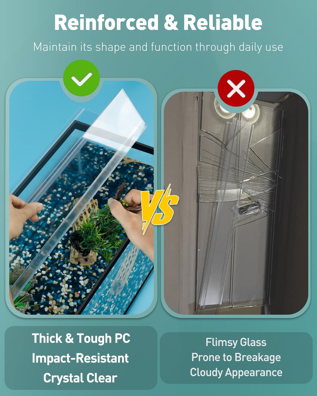 10 Gallon Clear Polycarbonate Aquarium Lid R520429