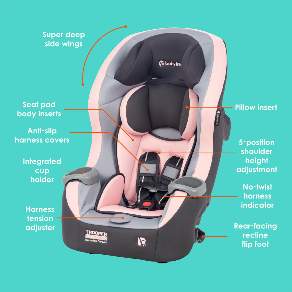 3-in-1 Convertible Car Seat O986