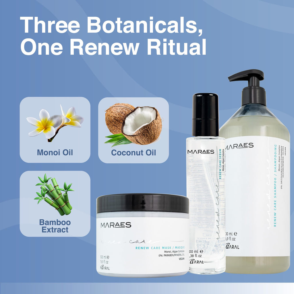 Vegan Shampoo, Mask & Serum 3-Piece Set C896606