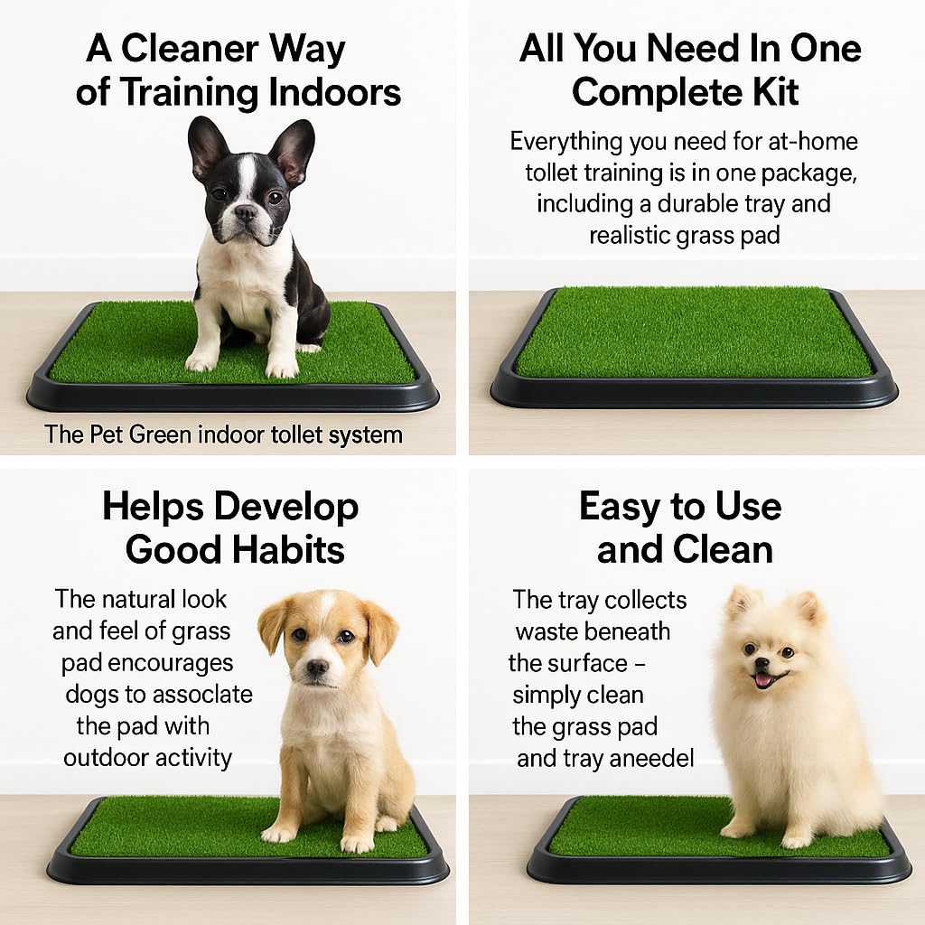 Dog Grass Pad with Tray Z23575