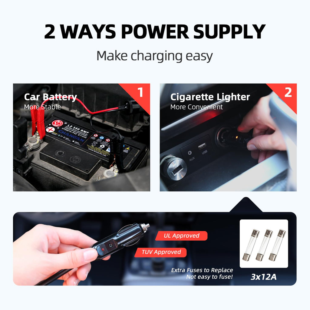 10 in 1 Electric Scissor Jack 3 Ton Car Jack Kit 12V J680545