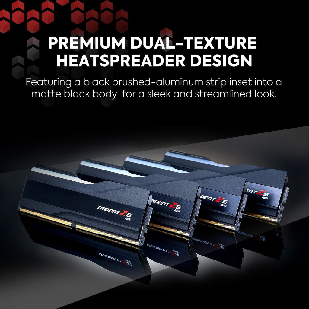DDR5 RAM 64GB (2x32GB) 6400MT/s Matte Black C379