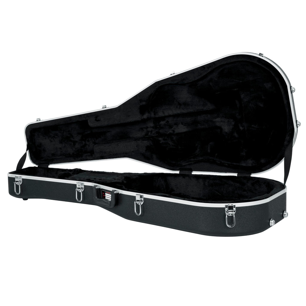 Lightweight ABS Molded Case for Dreadnought Acoustic Guitars L626