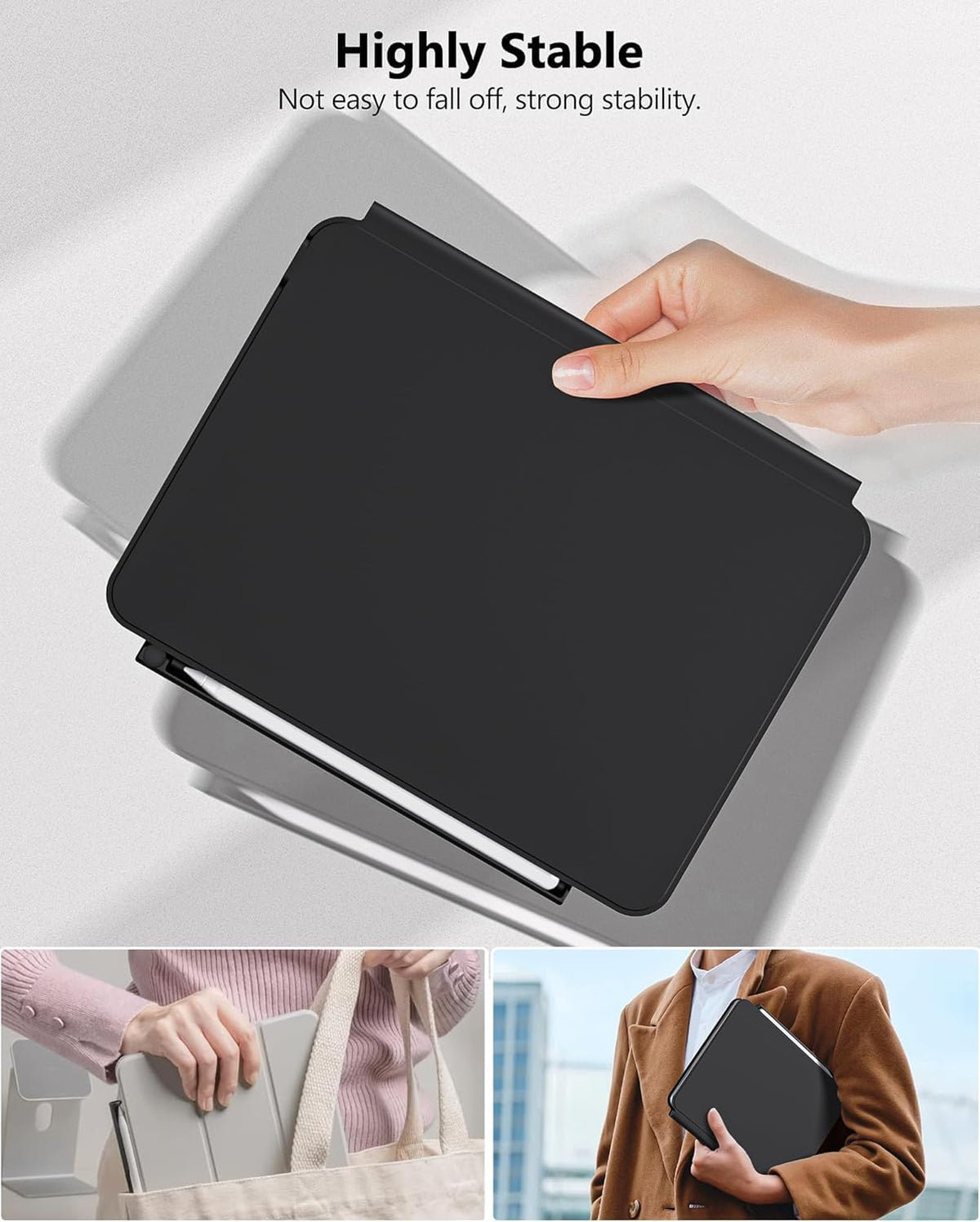 Black Pencil Holder Case A809