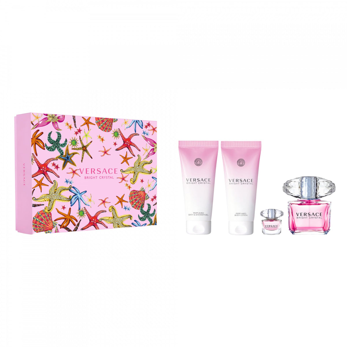 4-Pieces Set Floral Fruity Fragrance 9.59 Fl Oz I740913