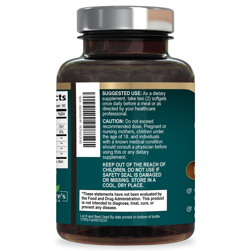 Omega 3 Fish Oil 2400mg Softgels I91249