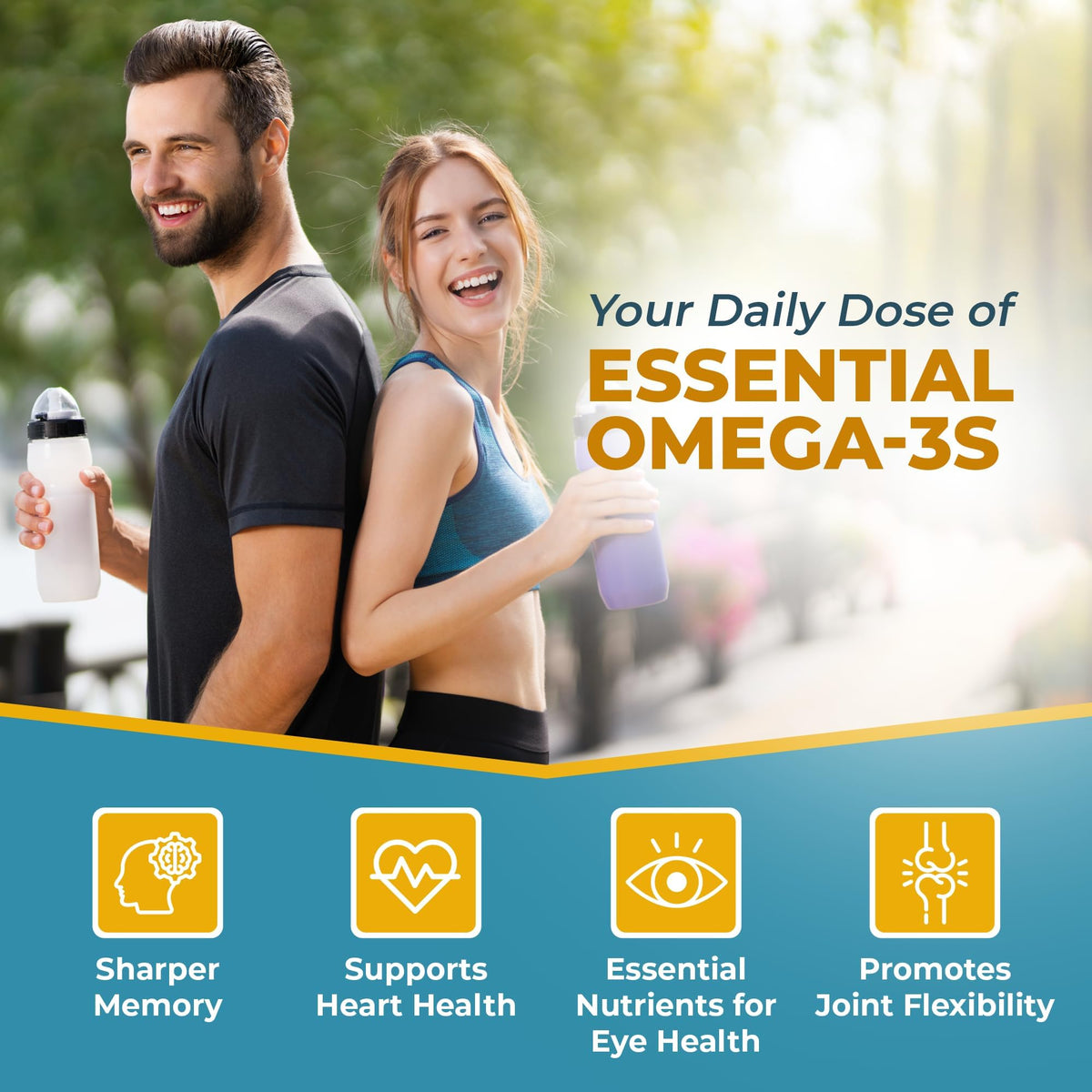 Omega 3 Fish Oil 1100mg DHA 1100mg EPA U405
