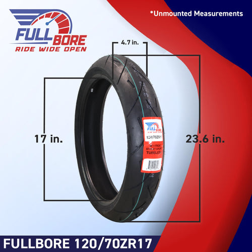 120/70ZR17 Front Motorcycle Tire R451375