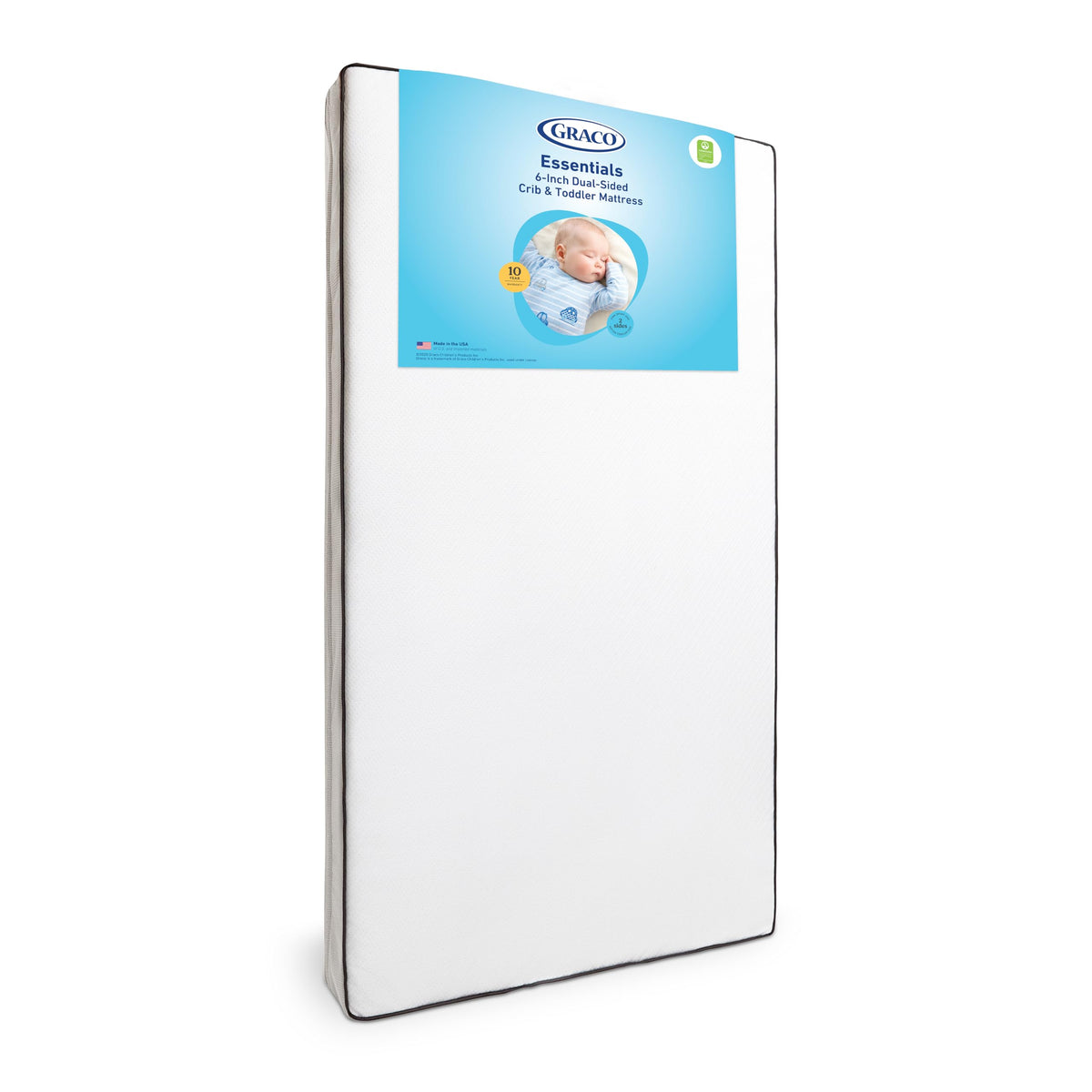 6-Inch Dual-Sided Baby Crib & Toddler Mattress X9524