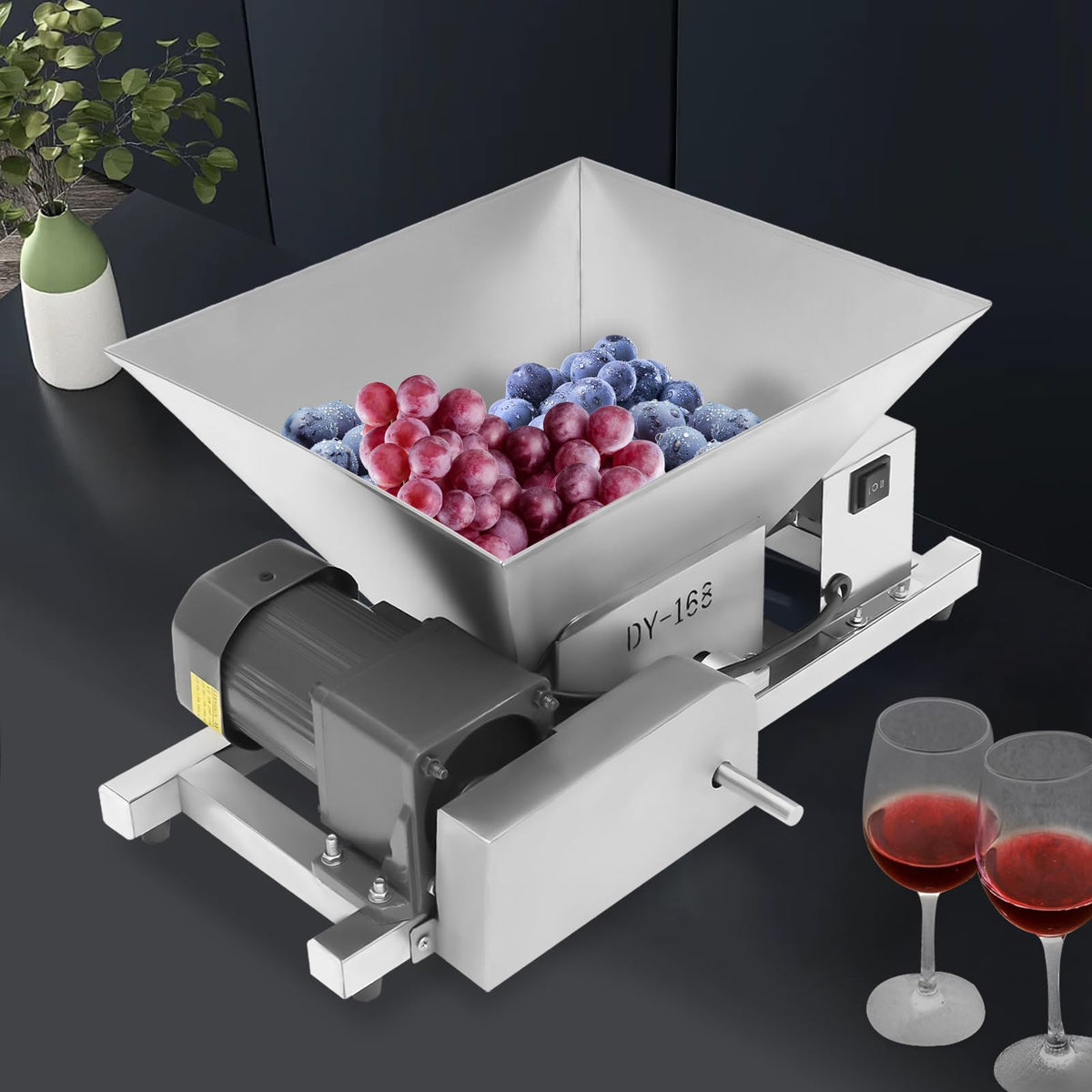 60W Stainless Steel 4L Fruit Crusher G541