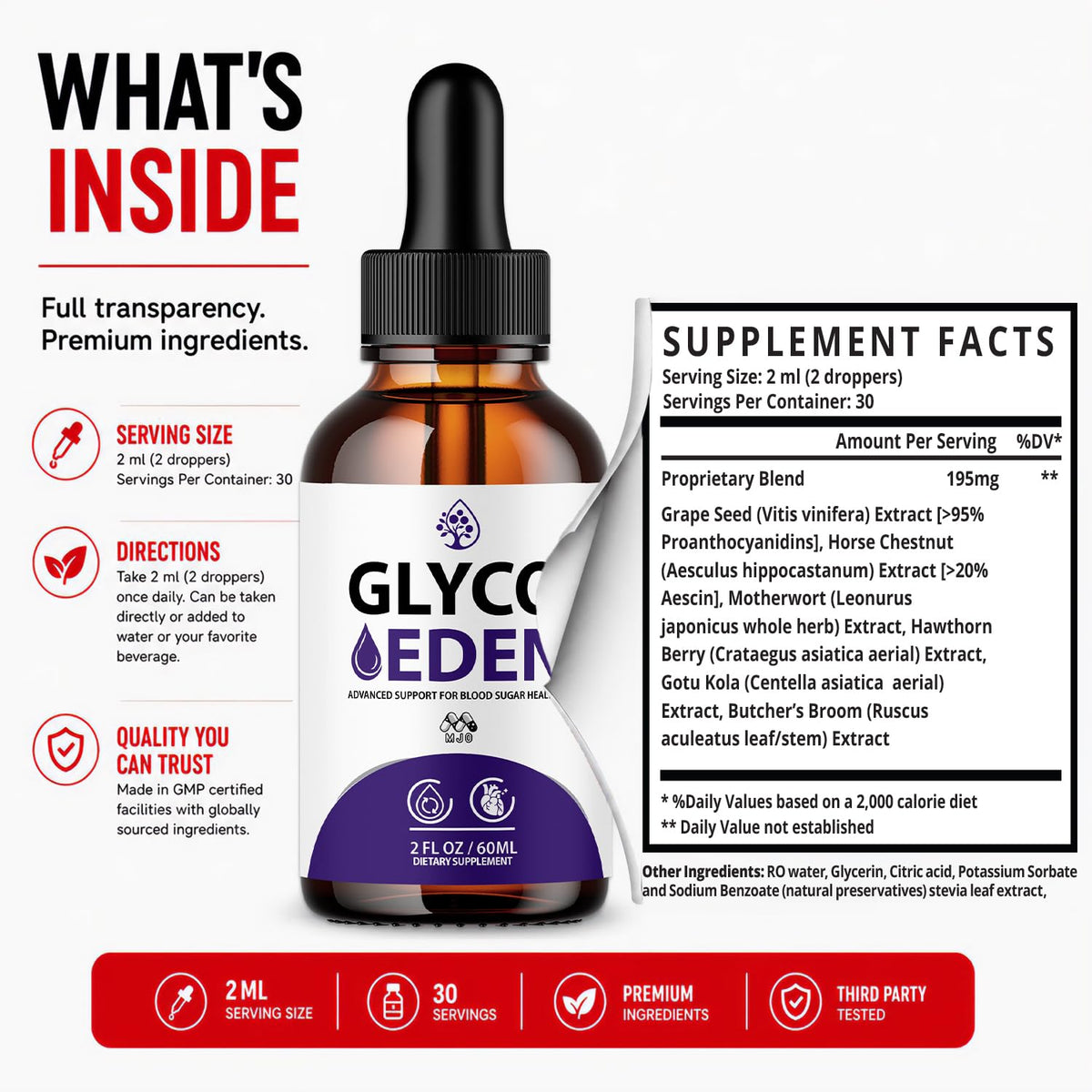 Glyco Eden Drops 2-Pack G982