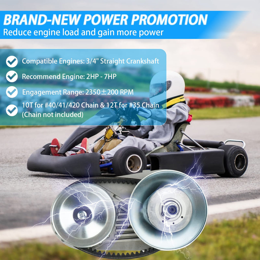 6.5 HP 3/4" Torque Converter I658