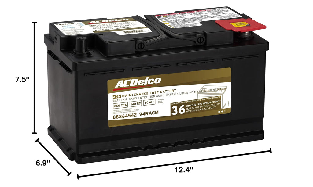 AGM BCI Group 94R Battery C977265