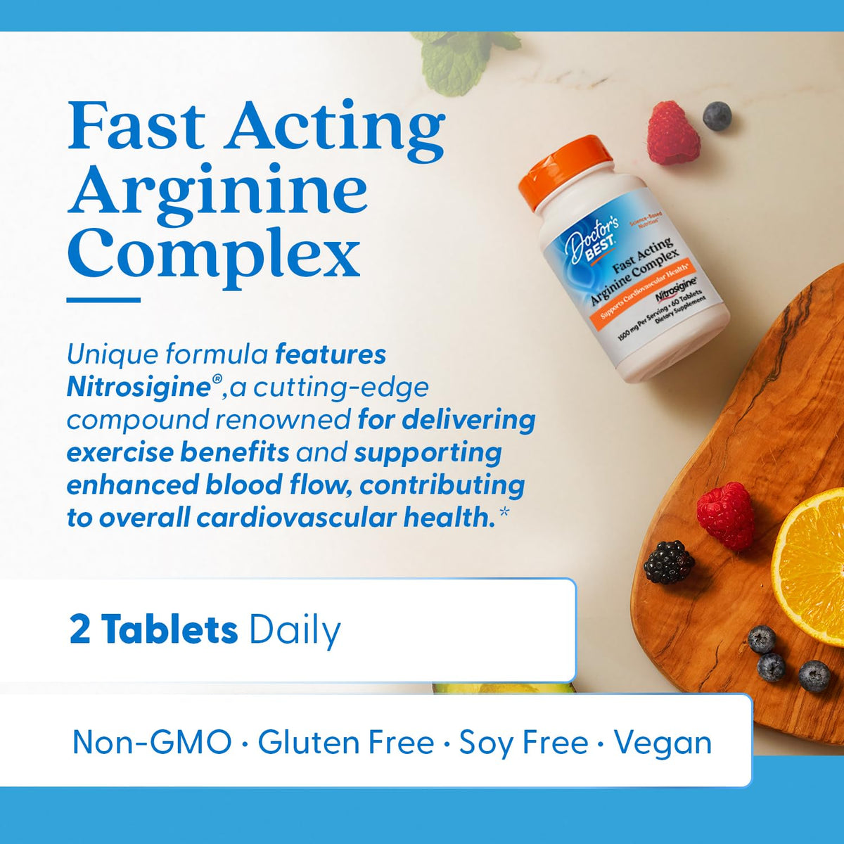Arginine Complex 1500 mg 60 Tablets O42148