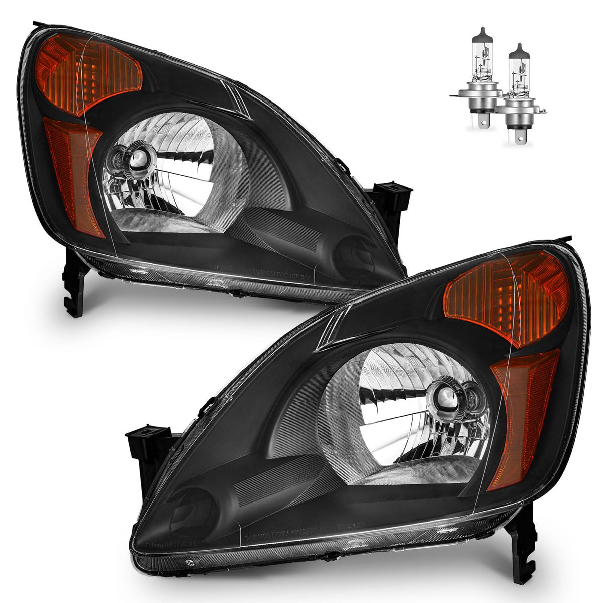 Halogen Headlights with Bulbs D74278