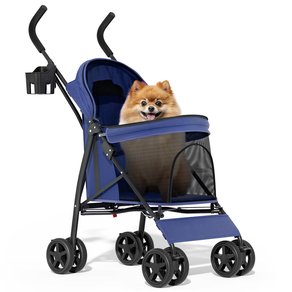 Navy Blue Pet Stroller Z594