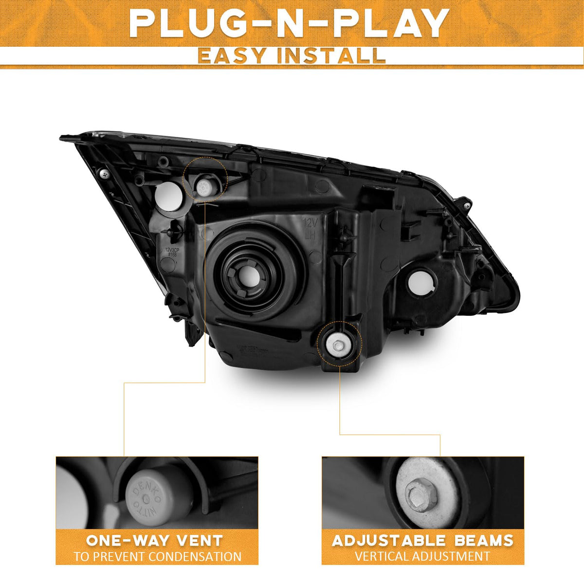 Headlights for Honda CR-V V929