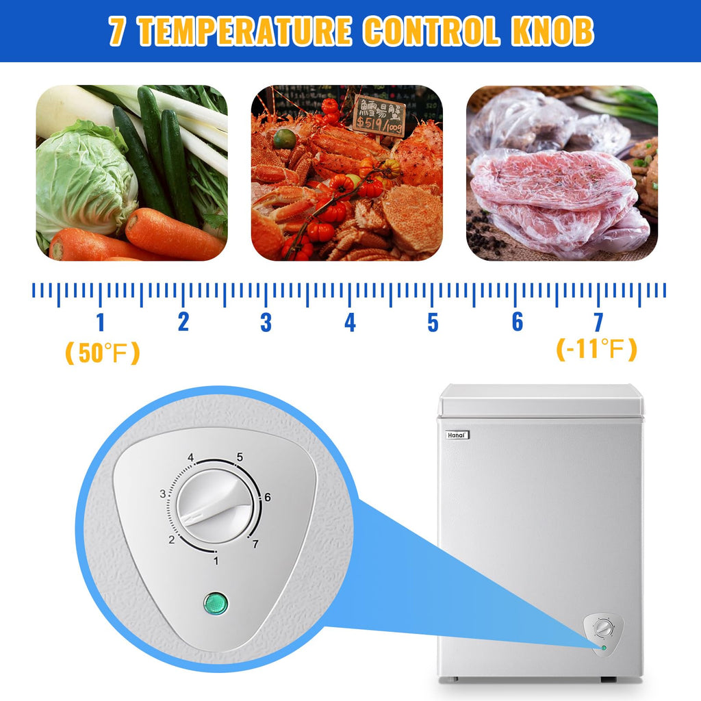 White 3.5 Cu.Ft Chest Freezer M806262