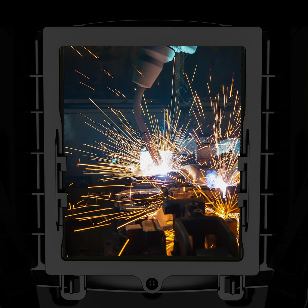 Auto Darkening Welding Helmet OD10+ Large Viewing Protective Mask T25437