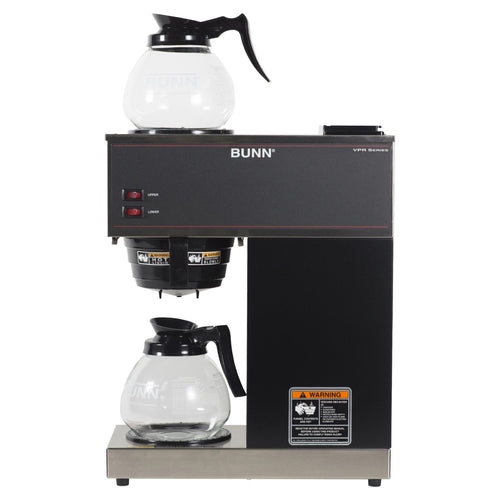 12-Cup Commercial Coffee Brewer with Glass Decanters C3815