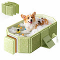 Foldable Dog Bathtub with Side Drain Plug A64038