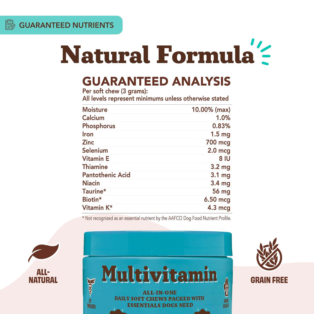 25-in-1 Multivitamin for Dogs 180 Count T65571